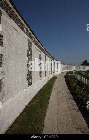 Tyne Cot Friedhof. Der größte Friedhof von WW1 verbündet Stockfoto