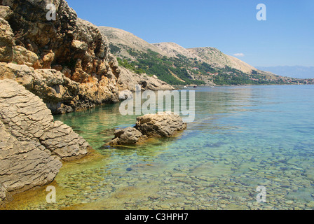 Stara Baska Strand - Stara Baska Strand 30 Stockfoto