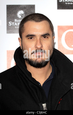 Zane Lowe die Q Awards 2009 - Ankunft London, England - 26.10.09 Stockfoto