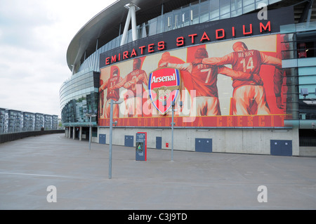 Arsenal Football Club Emirates Stadium Stockfoto