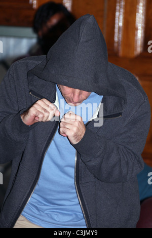 John Stewart Juror Appreciation Day an der New York State Supreme Court New York City, USA - 19.11.09: Stockfoto