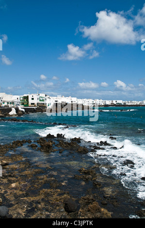 dh PUNTA DE MUJERES LANZAROTE Lanzarote Küstendorf Stockfoto