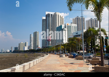 Georgetown Meer, Penang Stockfoto