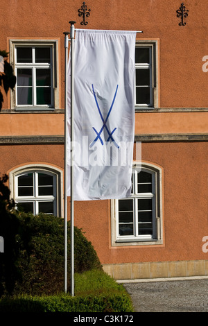 Meißen-staatliche Porzellan-Manufaktur; Meißen, Sachsen, Deutschland, Europa Stockfoto