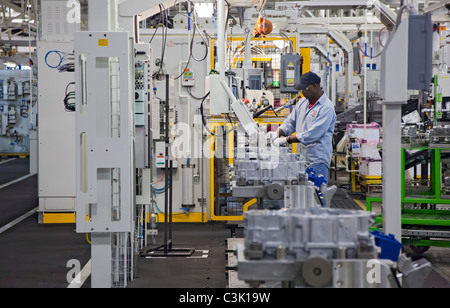 General Motors Toledo Getriebewerk Stockfoto