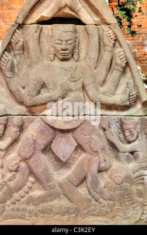 Mein Sohn Champa Ruinen, Zentral-Vietnam Stockfoto