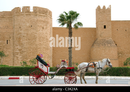 Ribat, Befestigung, Sousse, Tunesien, Afrika Stockfoto