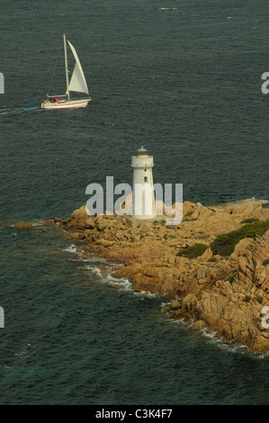 Capo d ' Orso Leuchtturm, Palau, Sardinien Stockfoto