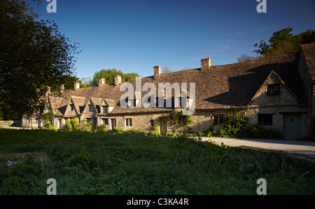 Arlington Row, das Dorf von Bibury, die Cotswolds, England, UK Stockfoto