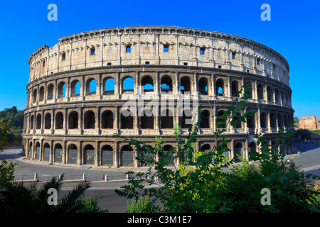 Das Kolosseum, das Wahrzeichen der Welt in Rom Stockfoto