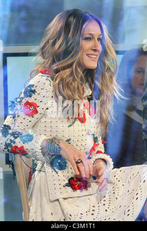 Sarah Jessica Parker fördert ihren neuen Film "Haben Sie gehört, über The Morgans?" auf NBC "Today Show" New York City, USA- Stockfoto