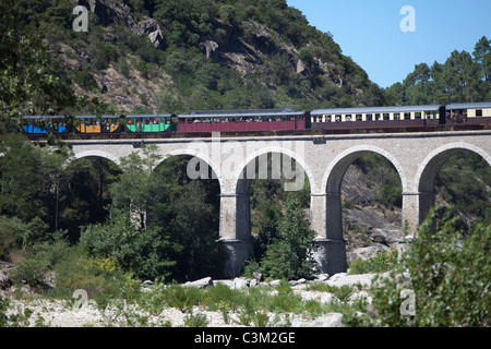 Train À Vapeur des Cévennes Stockfoto