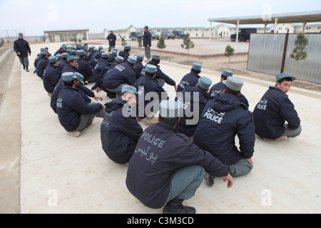 Polizei-Ausbildungszentrum in Kunduz von deutschen Armee Stockfoto