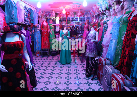 Alltag auf dem Markt in Kunduz Stockfoto