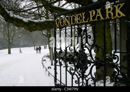 Vondelpark in Amsterdam Stockfoto