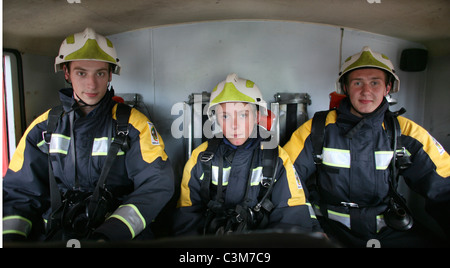 Juvenile Feuerwehr in Holland Stockfoto