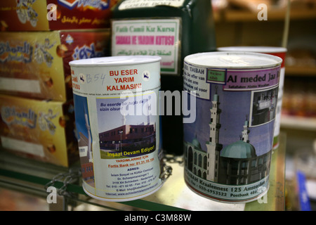 Türkische Geschäft in Rotterdam Stockfoto