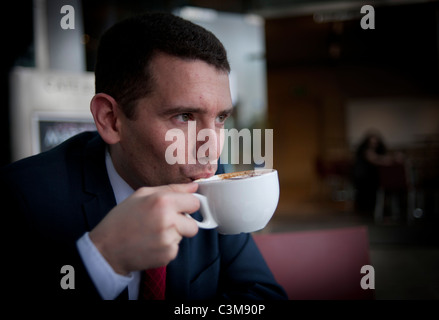 Liberaler Demokrat MP für Norwich Süd, Simon Wright Stockfoto