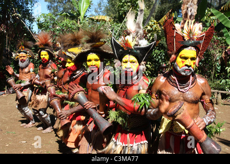 HULI WIGMEN Stockfoto