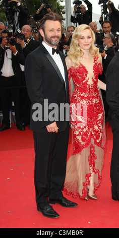 MICHAEL SHEEN & RACHEL MCADAMS MIDNIGHT IN PARIS PREMIERE PREMIERE CANNES FILM FESTIVAL 2011 PALAIS DES FESTIVAL CANNES Stockfoto