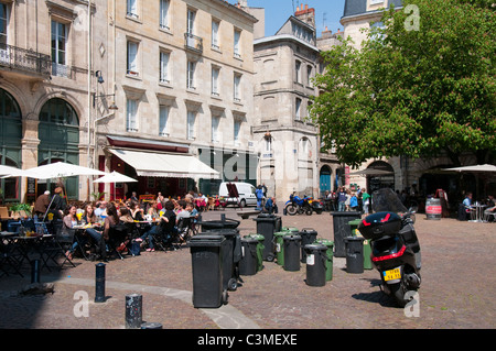 Legen Sie Saint-Pierre in der Stadt Bordeaux, Frankreich-Europa-EU Stockfoto