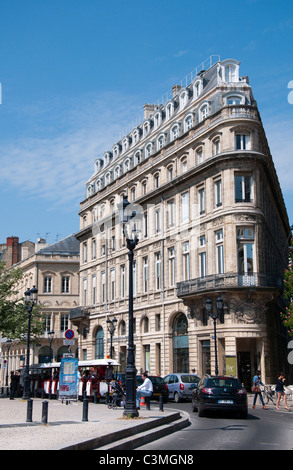Neoklassische Architektur in der Stadt Bordeaux, Frankreich Europa EU Stockfoto