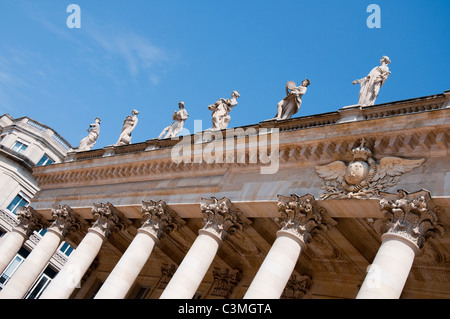 Grand Théâtre de Bordeaux, Frankreich Europa EU Stockfoto