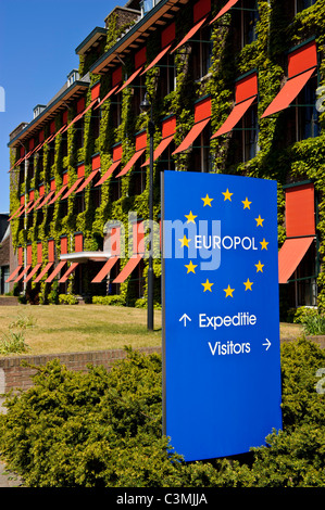 Europol, aufbauend auf den Raamweg, Den Haag, Niederlande Stockfoto