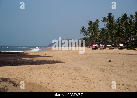 Anjuna Strand in Goa, Indien Stockfoto