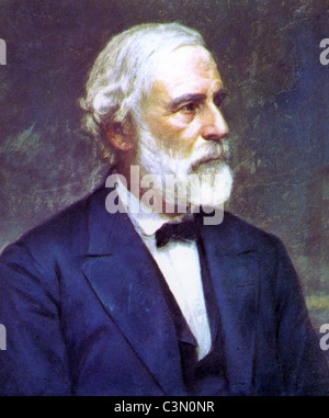 ROBERT E. LEE (1807-1870) uns Armee der Konföderierten general Stockfoto