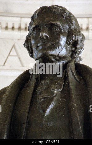 Thomas Jefferson (1743-1826). 3. Präsident und einer der Gründerväter der Vereinigten Staaten. Stockfoto