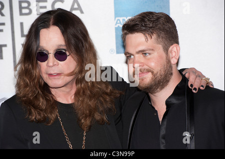 NYC = 24. April 2011: die Weltpremiere des Dokumentarfilms "Gott segne Ozzy Osbourne" am 24. April 2011 in New York City, New York Stockfoto