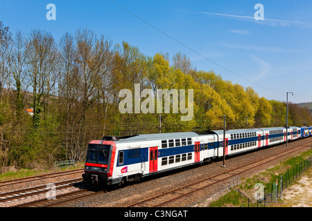 s-Bahn in Picardie, Frankreich Stockfoto