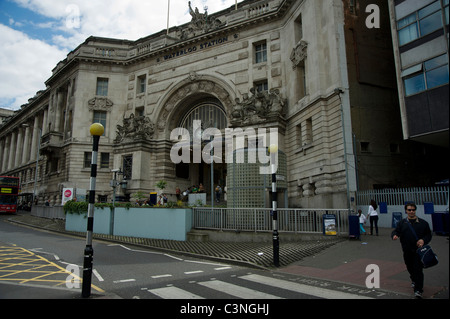 Eingang zur Waterloo Station, London Stockfoto