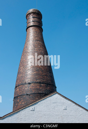Die Welt berühmten Moorcroft Töpfereien in Burslem, Stoke-on-Trent, Staffordshire, UK. Stockfoto