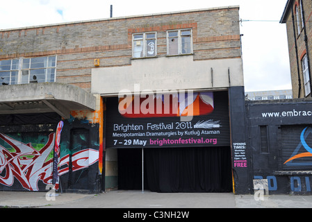 Ausstellung Kunst-Installation mit dem Titel mesopotamischen Dramaturgien von Kutlug Ataman in Brighton Festival 2011 Stockfoto