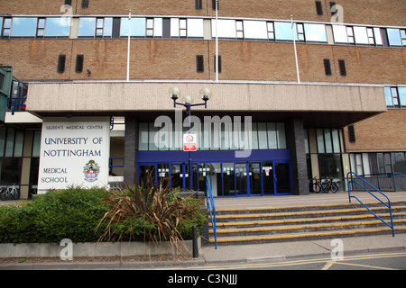 Die Königin Medical Center (QMC), medizinische Fakultät, Universitätsklinikum, Nottingham, England, Vereinigtes Königreich Stockfoto