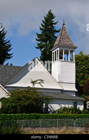 Eagle Harbor Congregational Church, 105 Winslow Way West. Bainbridge Island, Seattle, Washington Stockfoto