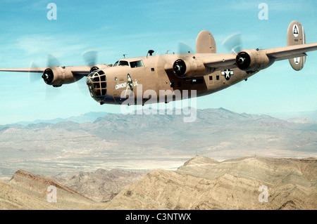 Konsolidierte b-24 Liberator amerikanischen schweren bomber Stockfoto