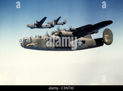 Konsolidierte b-24 Liberator amerikanischen schweren bomber Stockfoto