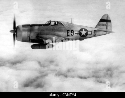 Republik p-47 Thunderbolt Luftfahrt Stockfoto