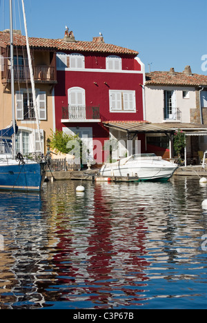 Port Grimaud Südfrankreich Stockfoto