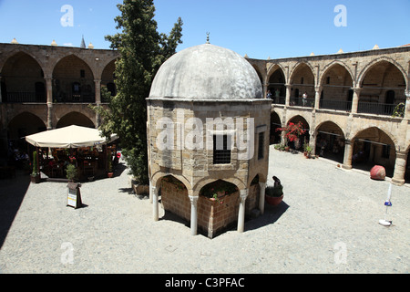 Büyük Han, 16. Jahrhundert Inn, Nicosia, Nordzypern Stockfoto