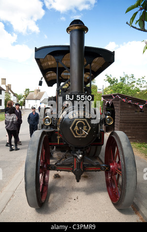 Erfolgte eine Zugmaschine zu erreichen Fair, Reach, Cambridgeshire UK Stockfoto