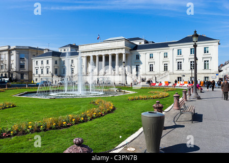 Der Palais de Justice, Place Jean Jaures, Tours, Indre et Loire, Frankreich Stockfoto