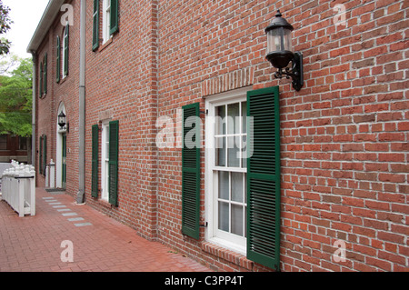 Wilmington, North Carolina. Historischen antebellum Bellamy Villa, c. 1861. Stockfoto