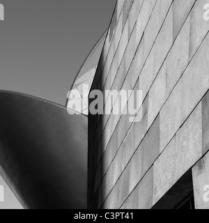 Kanadische Städte, architektonische Details der Art Gallery of Alberta, Edmonton Alberta, Kanada. Stockfoto