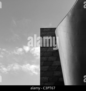 Kanadische Städte, architektonische Details der Art Gallery of Alberta, Edmonton Alberta, Kanada. Stockfoto