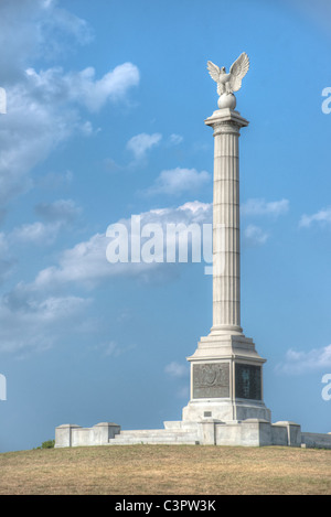 Der neue Staat Denkmal auf dem Antietam National Battlefield, auch in hdr zur Verfügung. Stockfoto