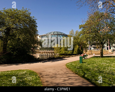 Wintergärten und Mowbray Park Sunderland Tyne And Wear, England UK Stockfoto